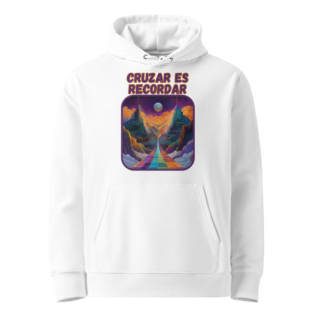 Cruzar Es Recordar en sudadera