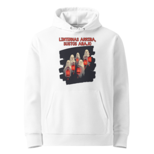 Fantasmas con Farolillos en sudadera