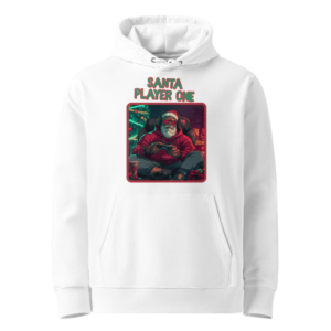 Santa Player One en sudadera