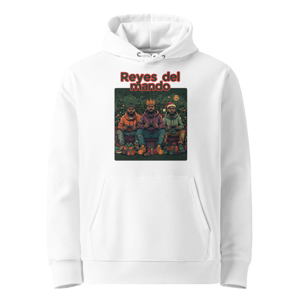 Reyes del Mando en sudadera
