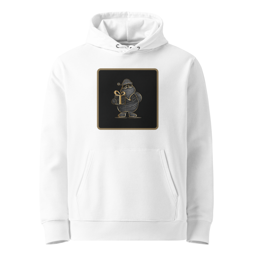 Papá Noel de Oro en sudadera