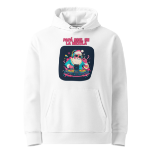Papá Noel en la Mezcla en sudadera
