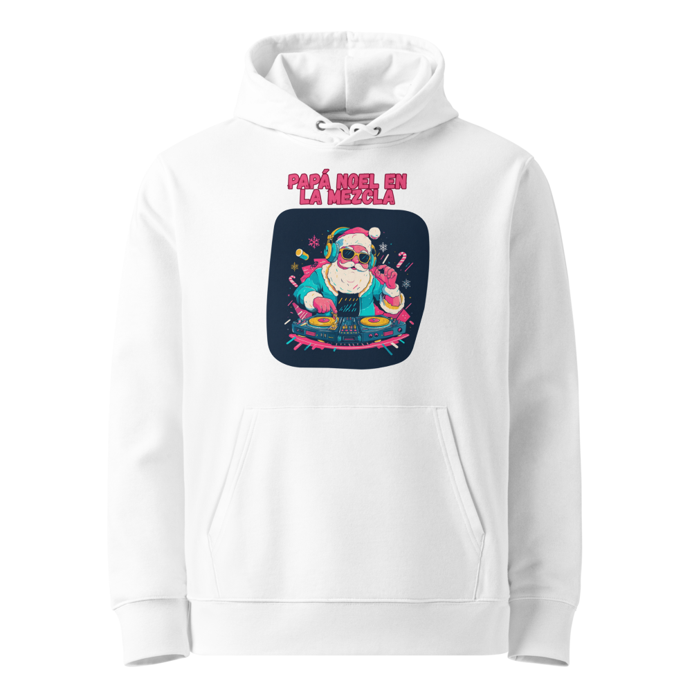 Papá Noel en la Mezcla en sudadera