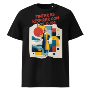 Pintar Es Respirar con los Ojos en camiseta