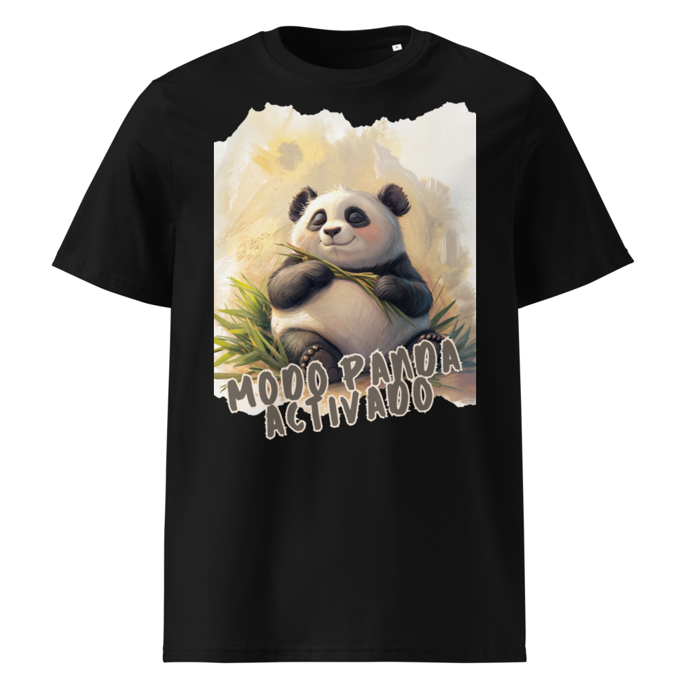 Modo Panda Activado en camiseta