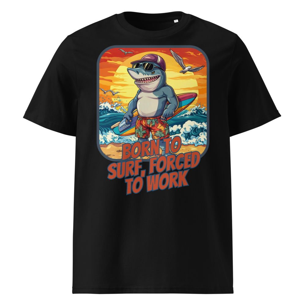 Tiburón Surfero en camiseta
