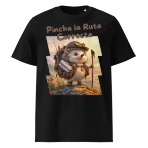 Erizo Aventurero en camiseta