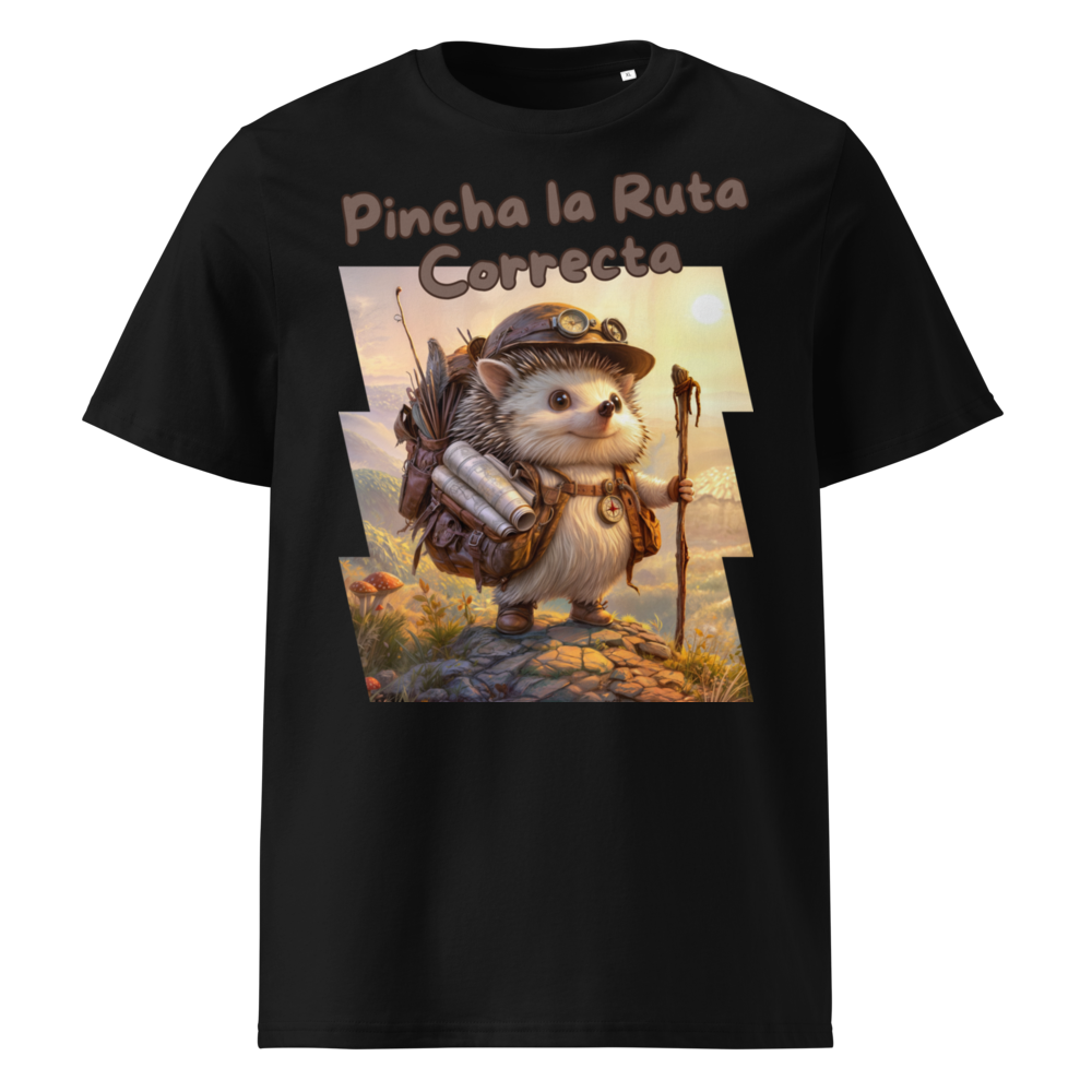 Erizo Aventurero en camiseta