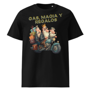 Gas, Magia y Regalos en camiseta