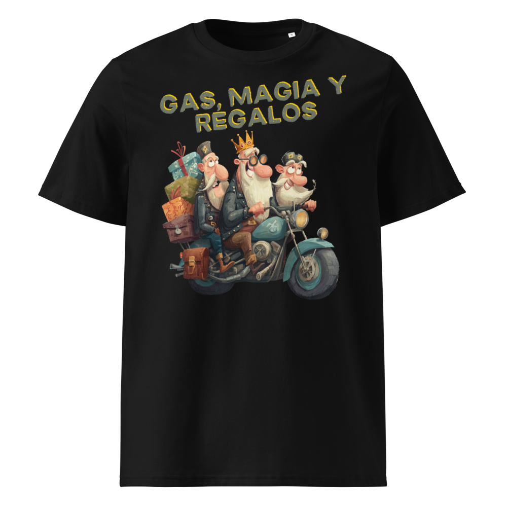 Gas, Magia y Regalos en camiseta