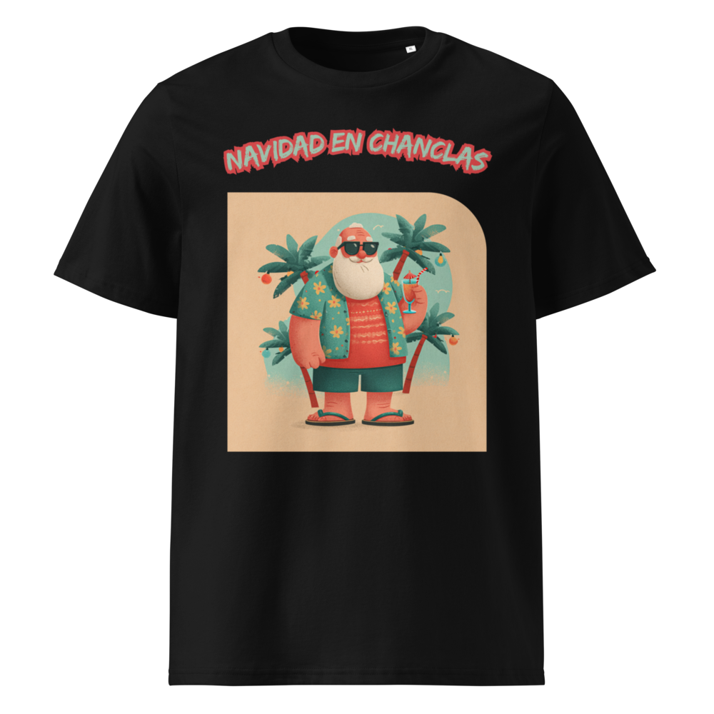 Navidad en Chanclas en camiseta
