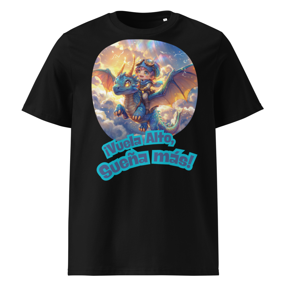 Vuela Alto, Sueña Más en camiseta