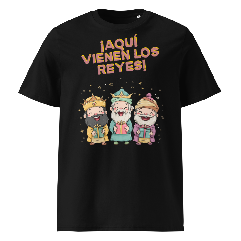 Aquí Vienen los Reyes en camiseta