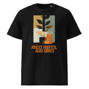 Raíces Fuertes, Alas Libres en camiseta