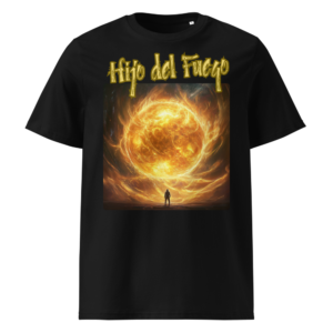 Hijo del Fuego en camiseta