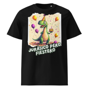 Jurásico pero Fiestero en camiseta