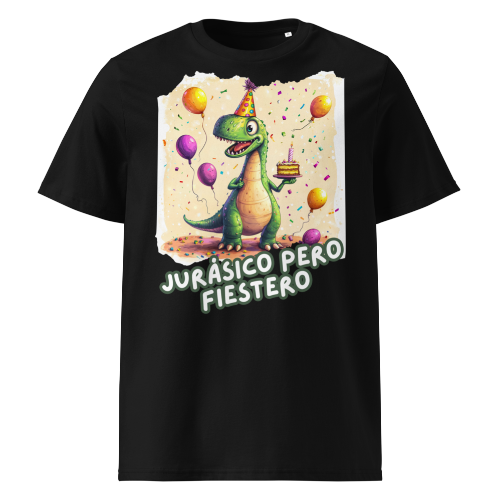 Jurásico pero Fiestero en camiseta