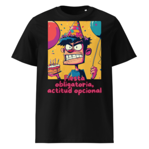 Fiesta Obligatoria, Actitud Opcional en camiseta