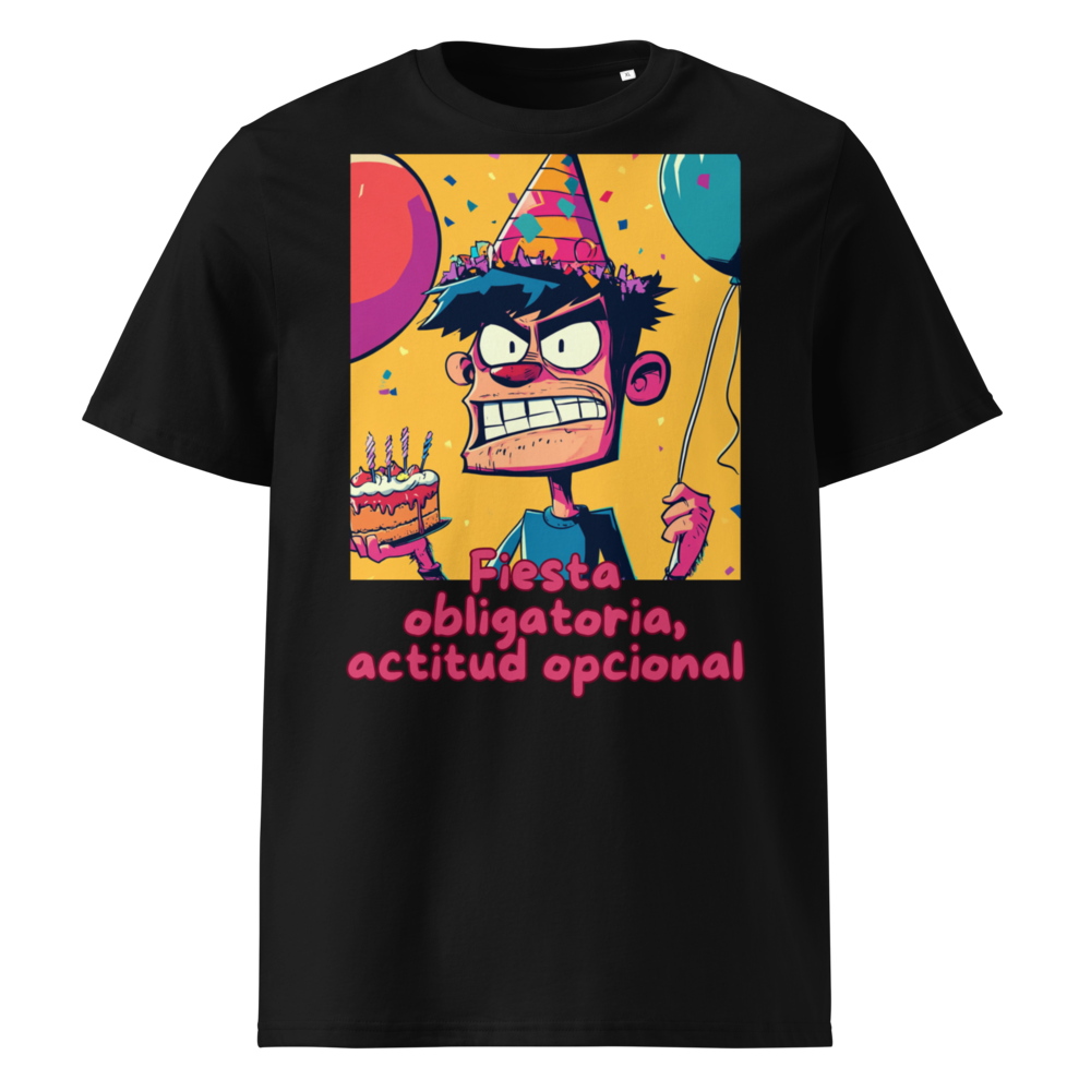 Fiesta Obligatoria, Actitud Opcional en camiseta