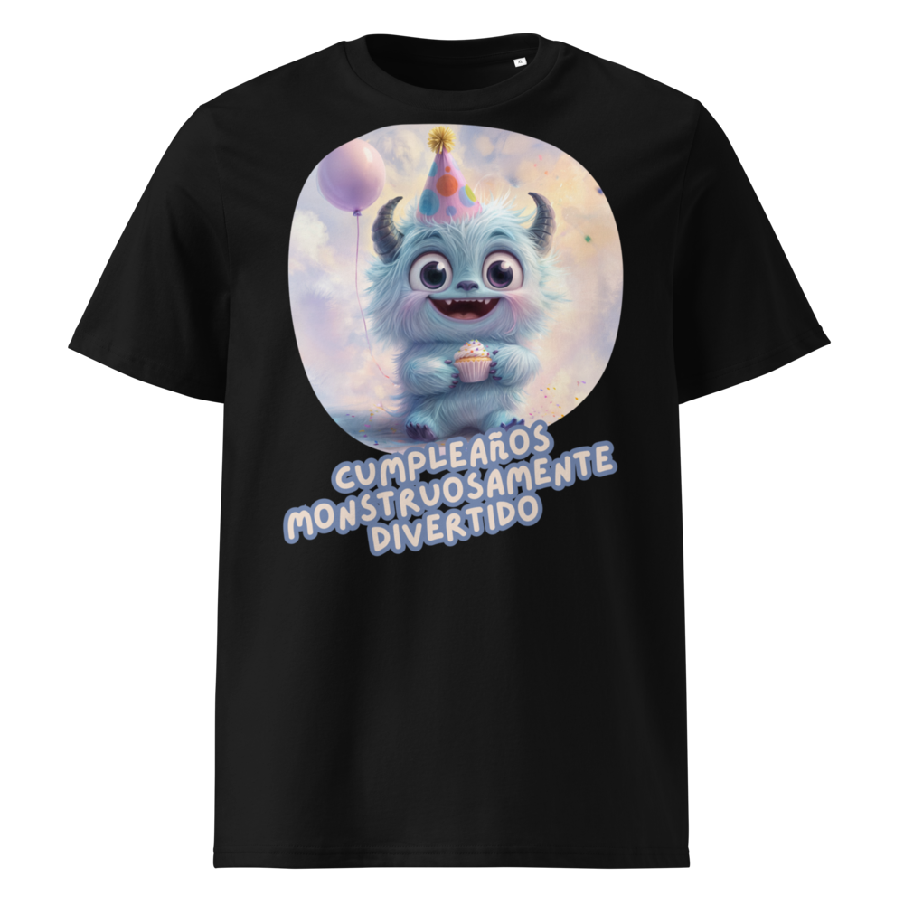 Cumpleaños Monstruosamente Divertido en camiseta