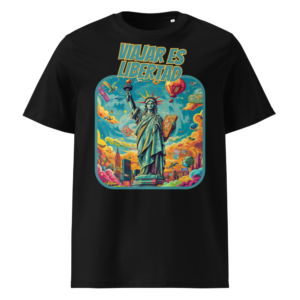 Viajar Es Libertad en camiseta