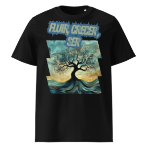 Fluir, Crecer, Ser en camiseta