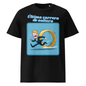 Última Carrera de Soltero en camiseta