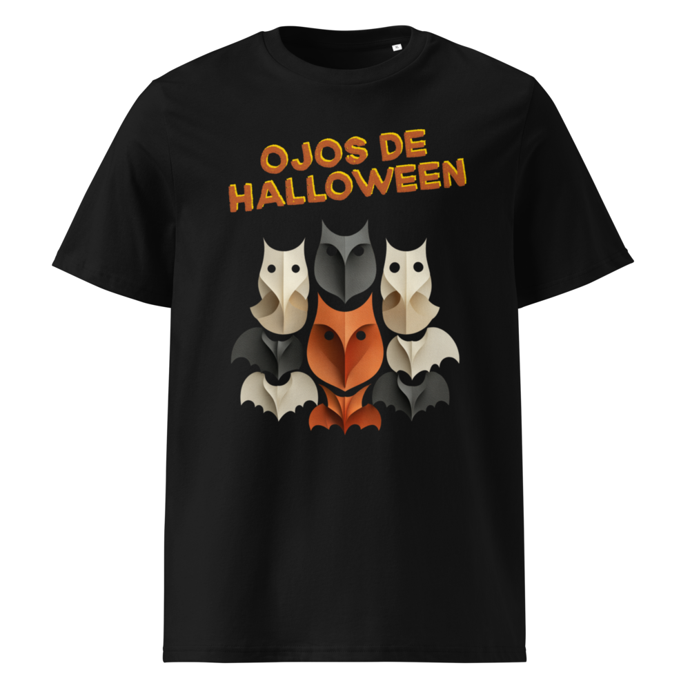 Ojos de Halloween en camiseta