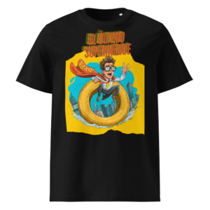 El Último Superhéroe en camiseta