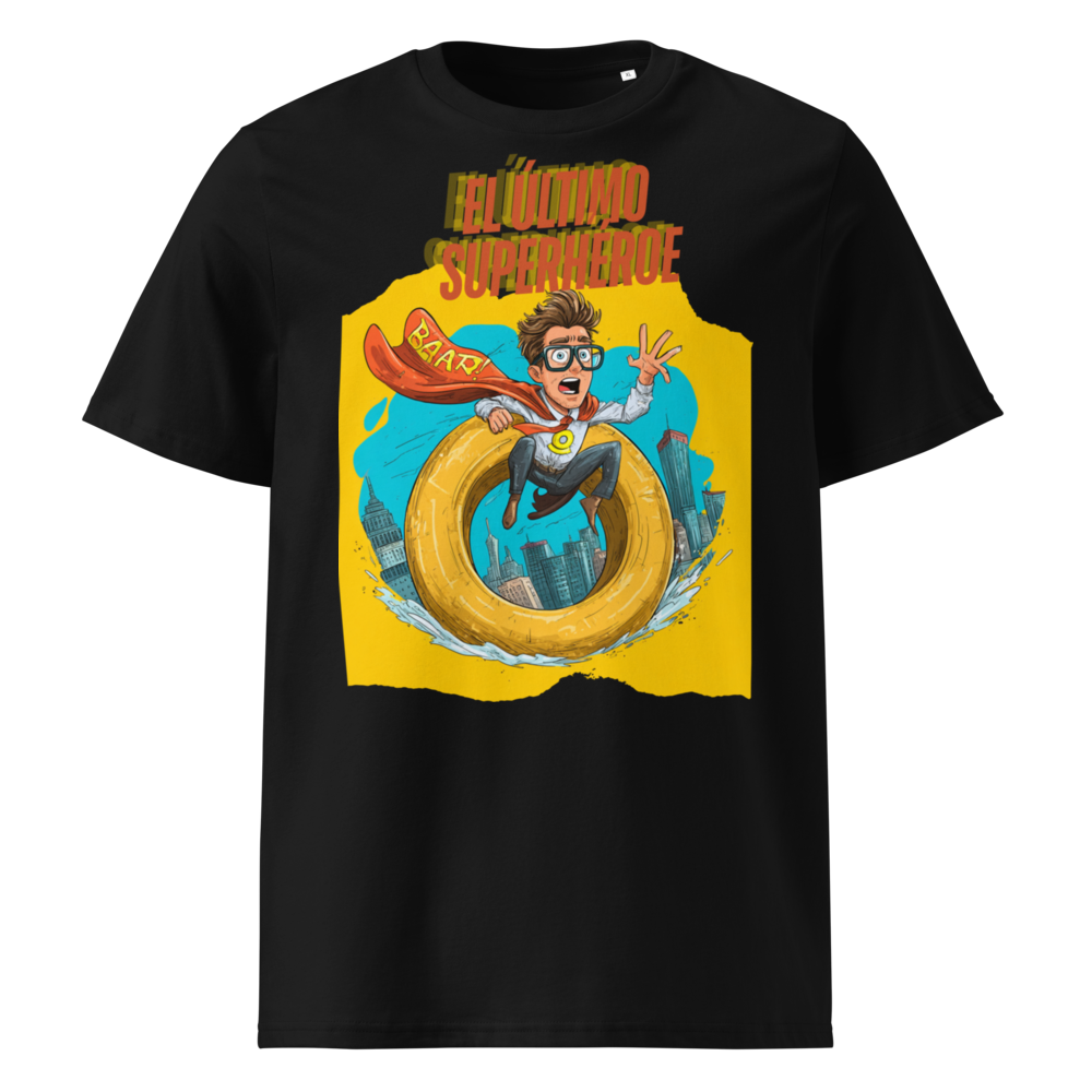 El Último Superhéroe en camiseta