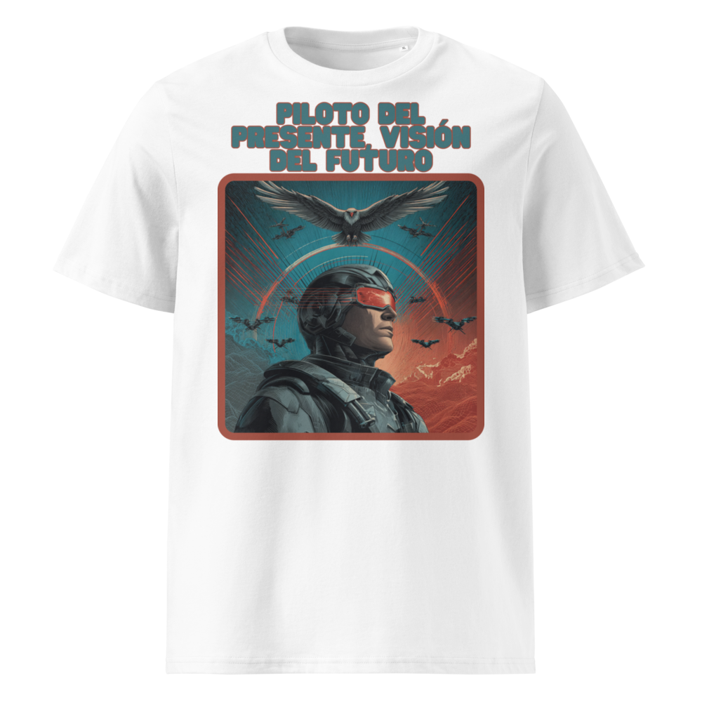Piloto del Presente en camiseta