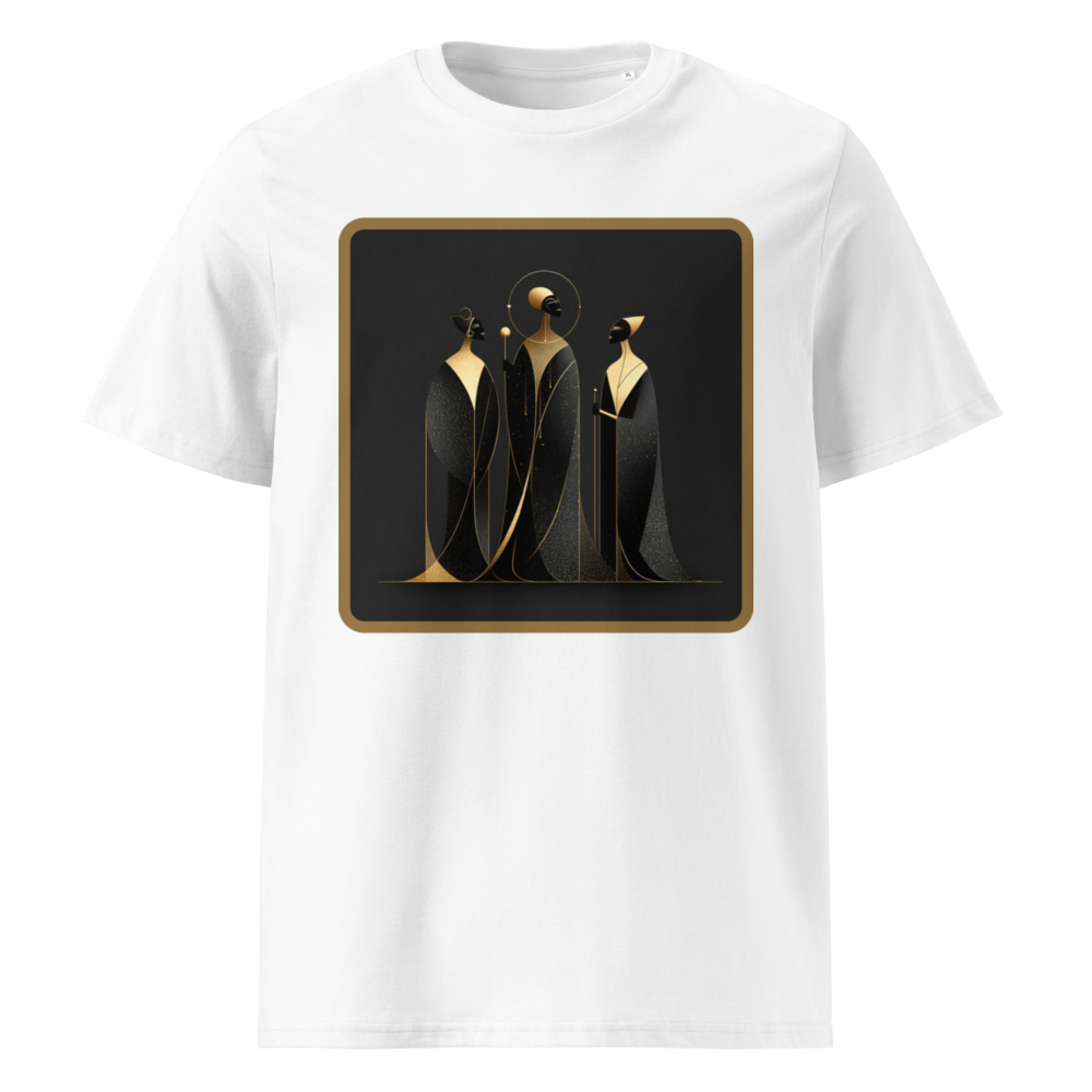 Tres Siluetas de Oro en camiseta