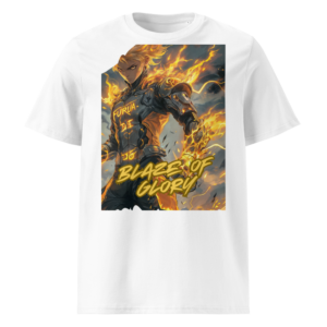 Llamarada de Gloria en camiseta