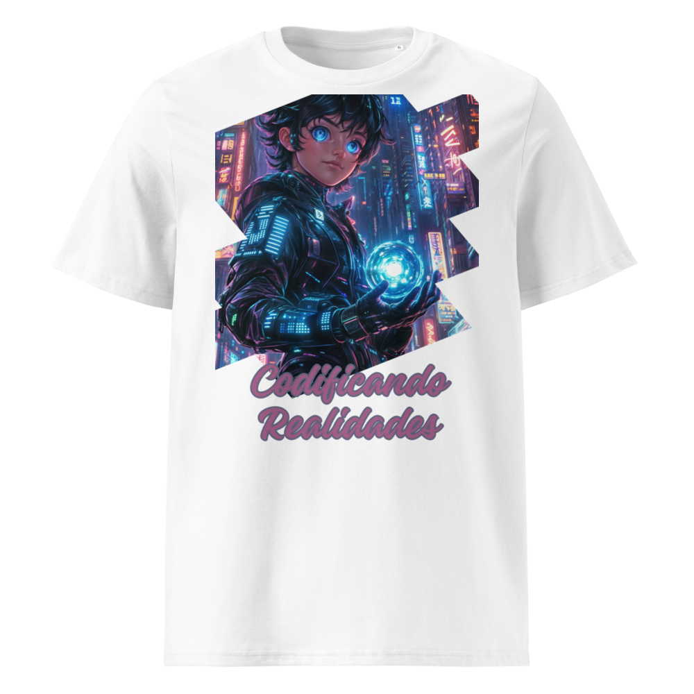 Codificando Realidades en camiseta
