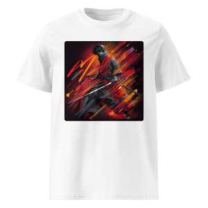 Trazo de Acero en camiseta