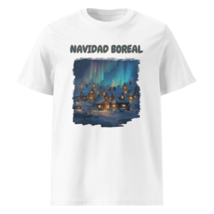Navidad Boreal en camiseta