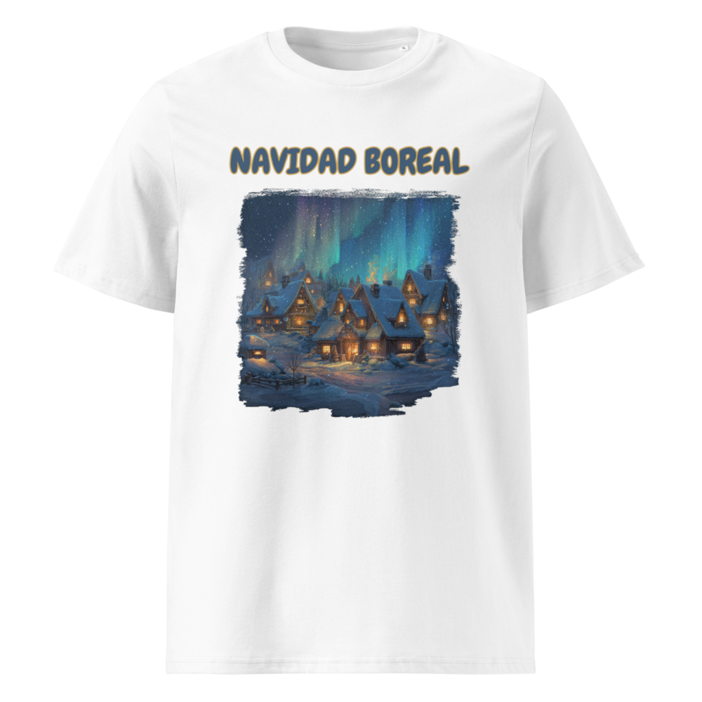 Navidad Boreal en camiseta