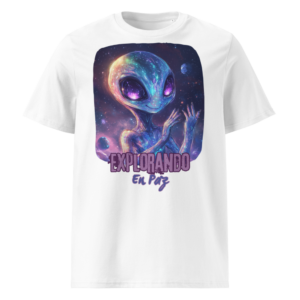 Explorando en Paz en camiseta
