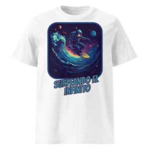 Surfeando el Infinito en camiseta