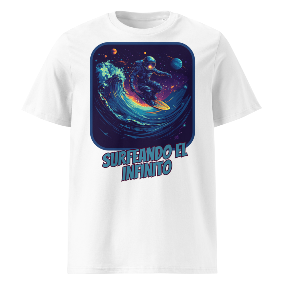 Surfeando el Infinito en camiseta
