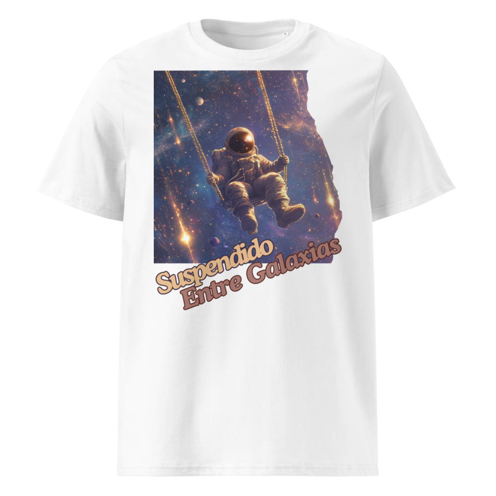 Suspendido Entre Galaxias en camiseta