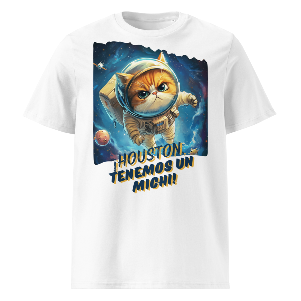 Houston, Tenemos un Michi en camiseta