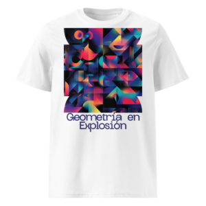 Geometría en Explosión en camiseta
