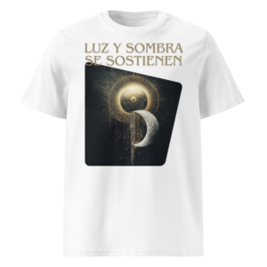 Luz y Sombra Se Sostienen en camiseta