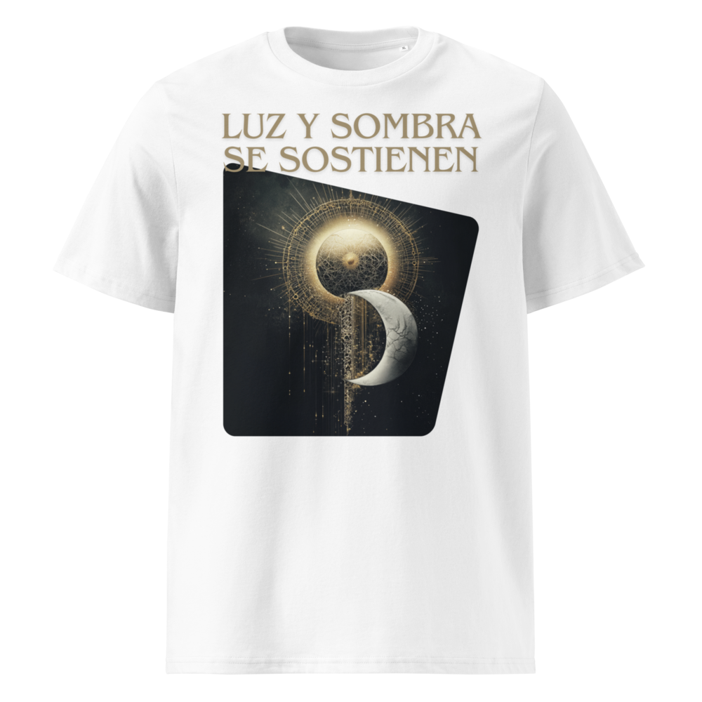 Luz y Sombra Se Sostienen en camiseta