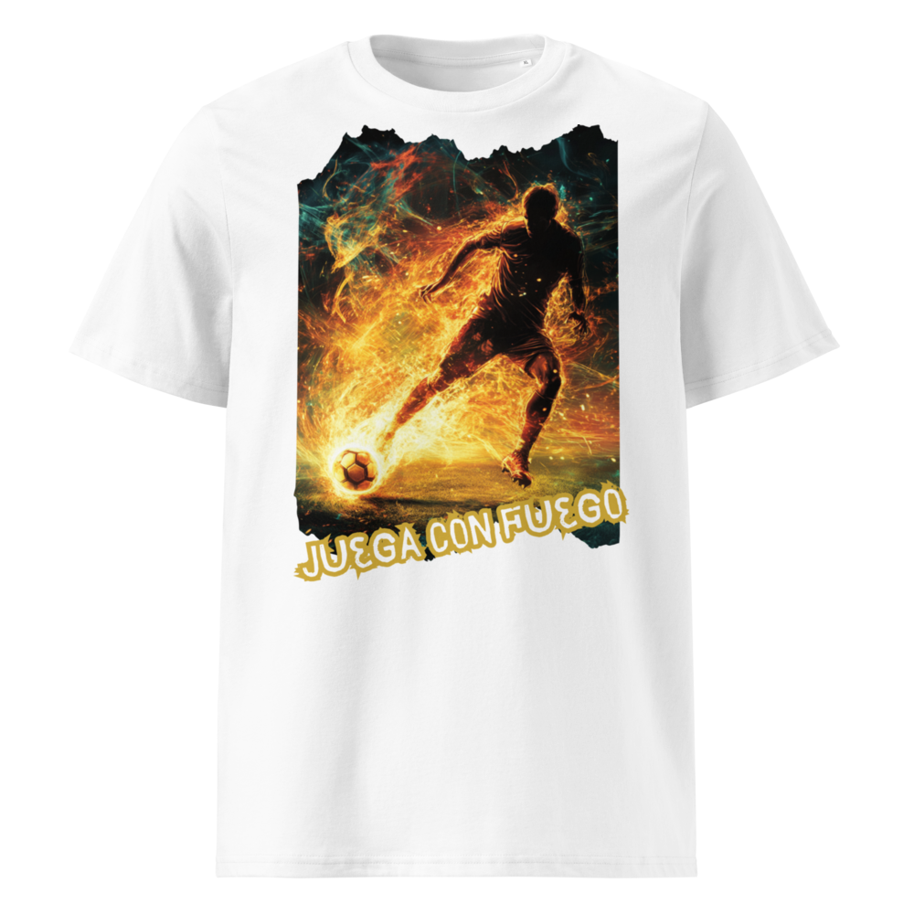 Juega con Fuego en camiseta