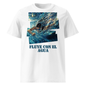 Fluye con el Agua en camiseta