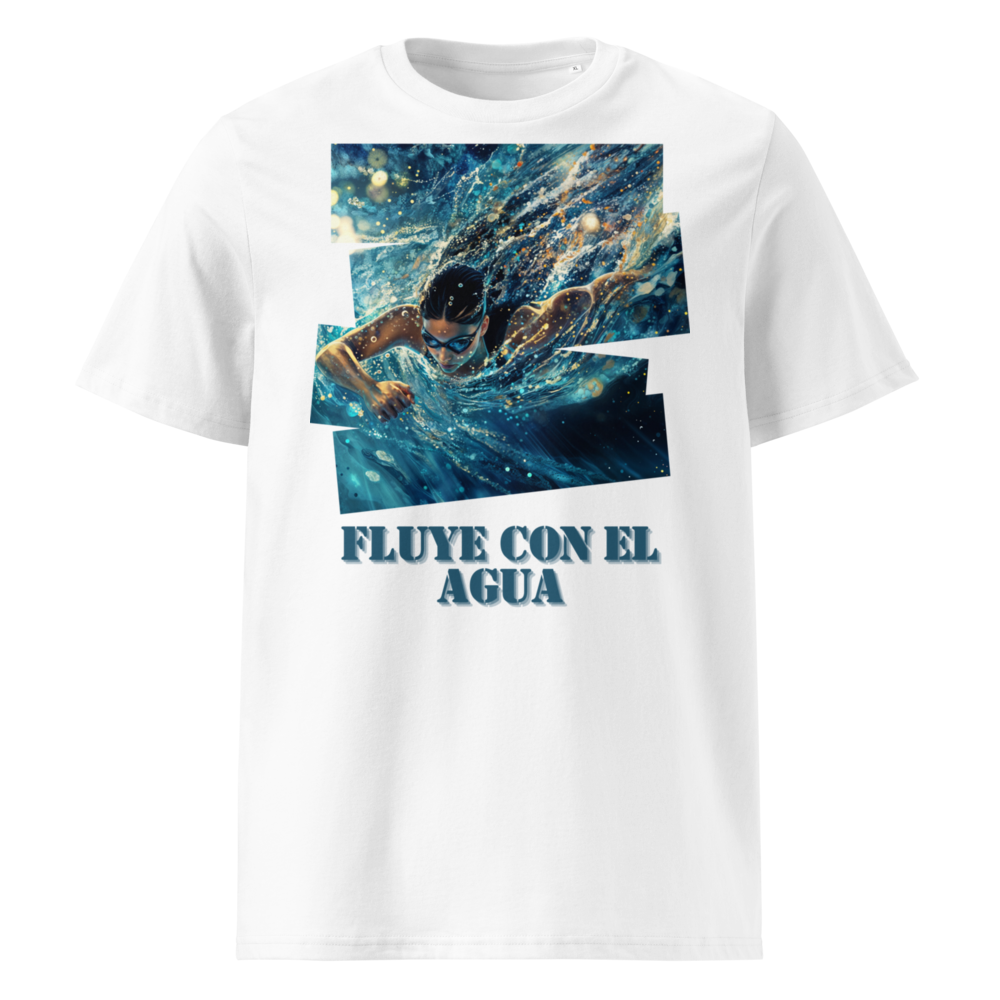 Fluye con el Agua en camiseta