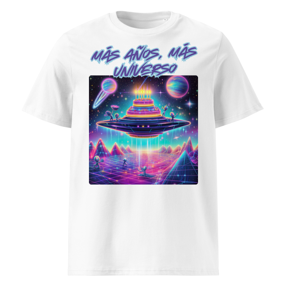 Más Años, Más Universo en camiseta
