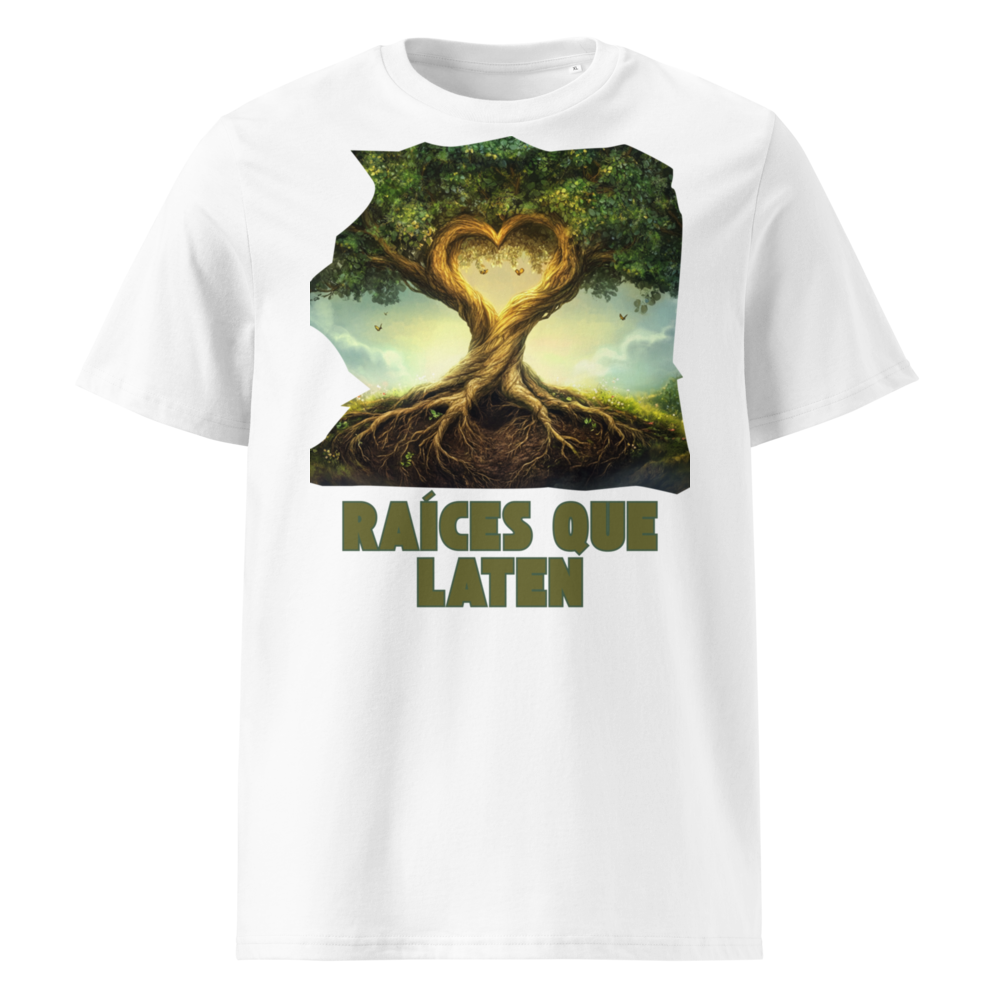 Raíces que Laten en camiseta